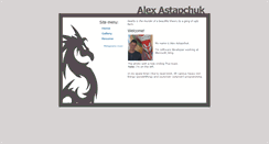 Desktop Screenshot of alex.astapchuk.com